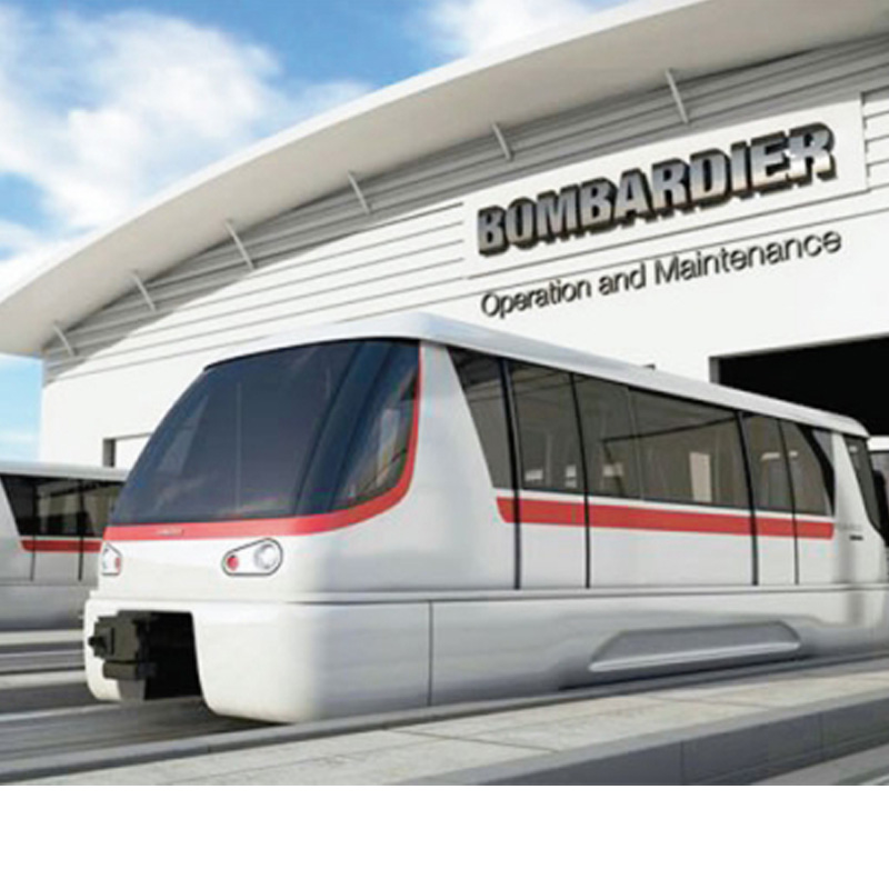 เผยโฉมรถไฟฟ้าสีทองใช้ของบอมบาร์ดิเอร์ เผยโฉมรถไฟฟ้าสีทองใช้ของบอมบาร์ดิเอร์