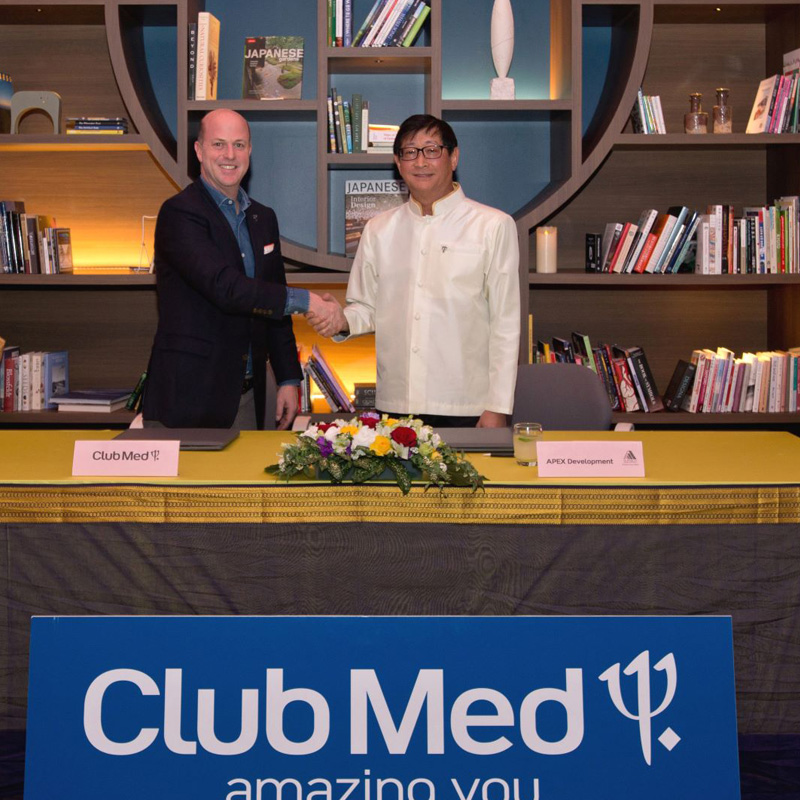 เอเพ็กซ์ ดีเวลลอปเม้นท์ โชว์ยอดพรีเซล 60 เปอร์เซนต์ ขาย Club Med กระบี่