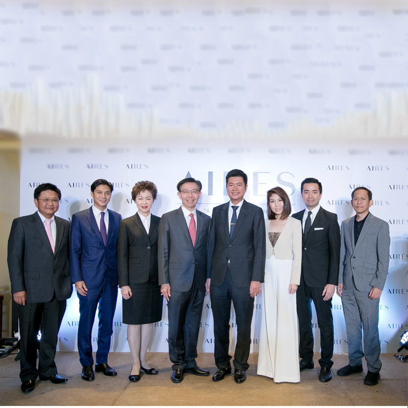 “AIRES” เปิดตัวยิ่งใหญ่ บน 3 ทำเลศักยภาพ “AIRES” เปิดตัวยิ่งใหญ่ บน 3 ทำเลศักยภาพ