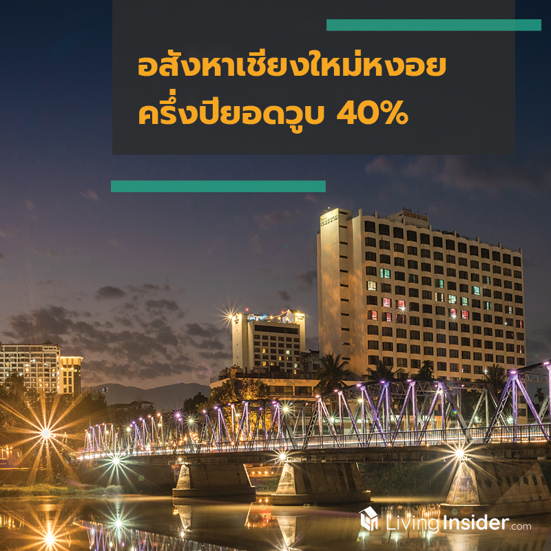 อสังหาเชียงใหม่หงอย ครึ่งปียอดวูบ 40% โอดมีแต่ดูไม่ยอมซื้อ อสังหาเชียงใหม่หงอย ครึ่งปียอดวูบ 40% โอดมีแต่ดูไม่ยอมซื้อ