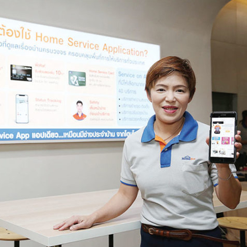 โฮมโปร Home Service App บริการไร้รอยต่อ 1,000 ทีมช่างประจำบ้าน