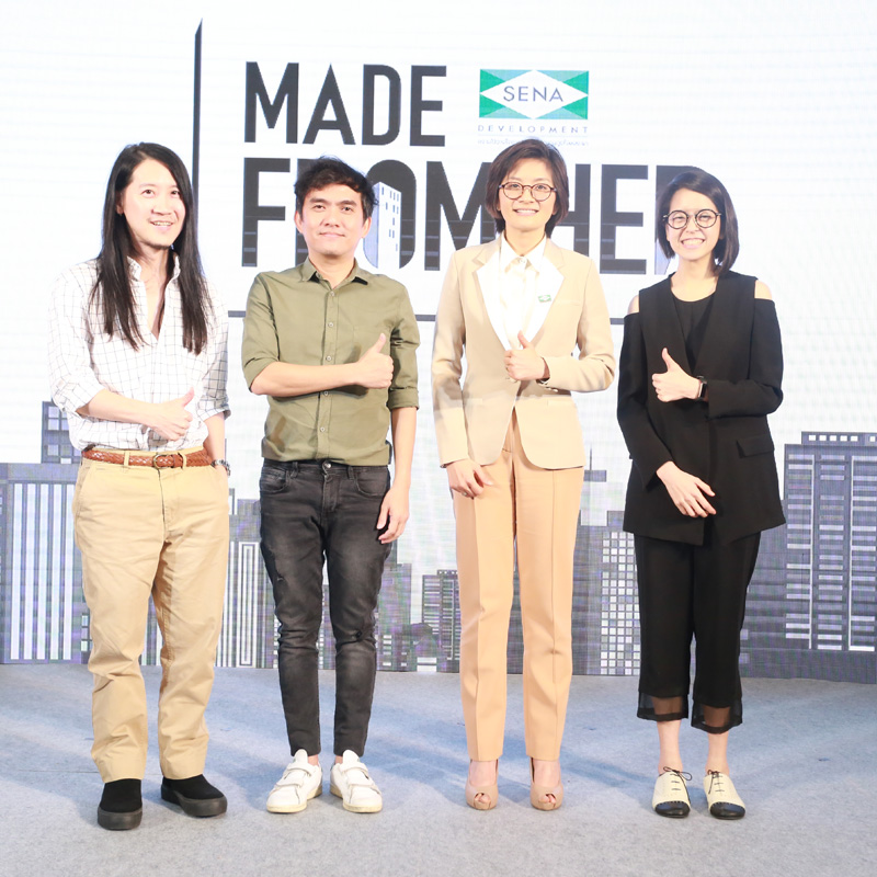 SENA เปิดตัวแคมเปญ TVC ชุดใหม่ MADE FROM HER SENA เปิดตัวแคมเปญ TVC ชุดใหม่ MADE FROM HER