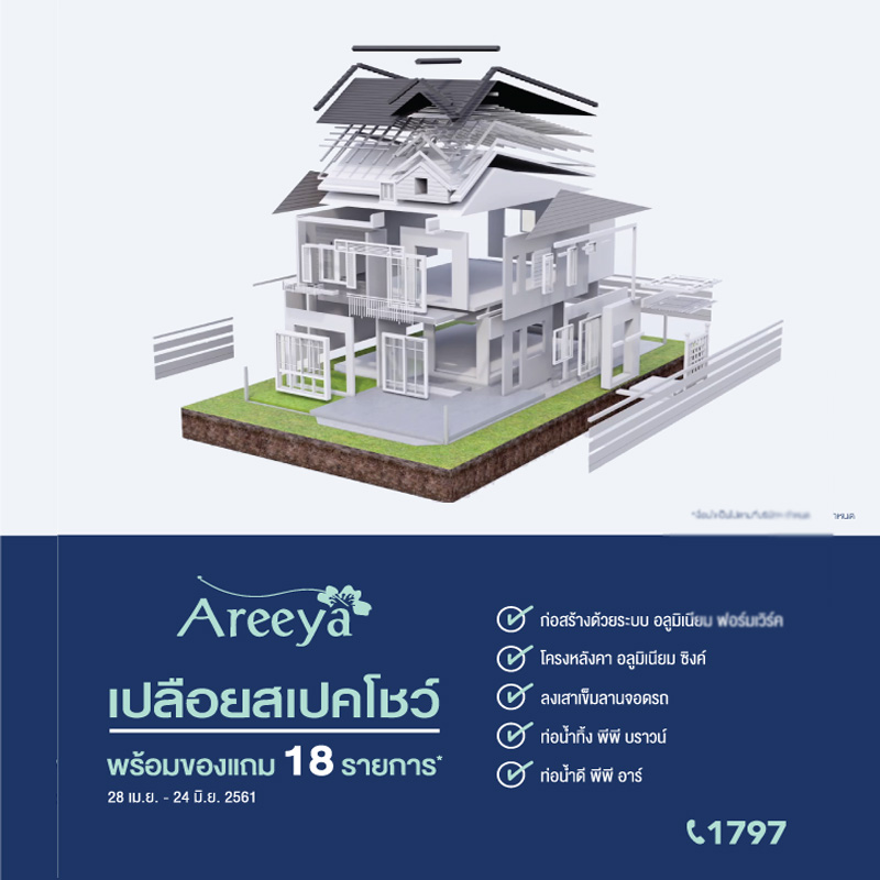 อารียา พรอพเพอร์ตี้ จัดหนักแคมเปญ อารียาฯ เปลือยสเปคโชว์ อารียา พรอพเพอร์ตี้ จัดหนักแคมเปญ อารียาฯ เปลือยสเปคโชว์