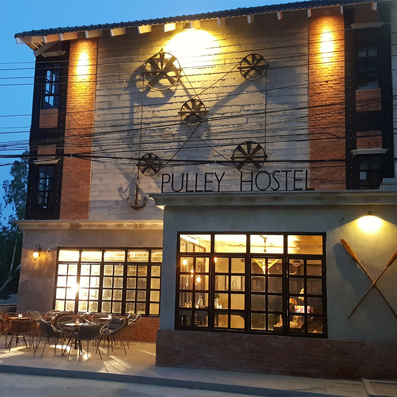 พูลเล่ โฮสเทล หัวหิน (Pulley Hostel) ที่พักที่ตกแต่งในสไตล์อินดัสเทรียล พูลเล่ โฮสเทล หัวหิน (Pulley Hostel) ที่พักที่ตกแต่งในสไตล์อินดัสเทรียล