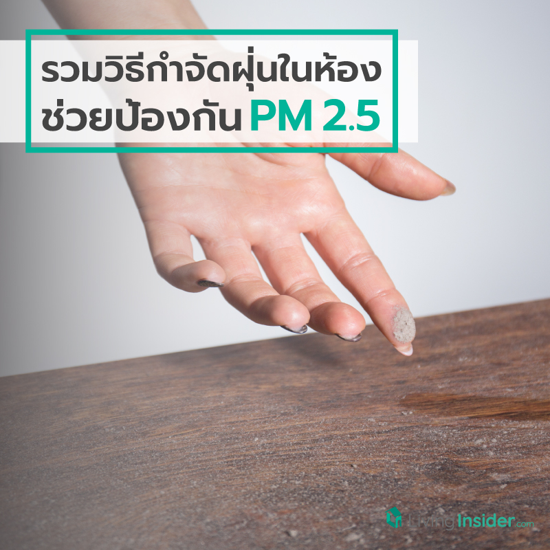 รวมวิธีกำจัดฝุ่นในห้อง ช่วยป้องกัน PM 2.5 รวมวิธีกำจัดฝุ่นในห้อง ช่วยป้องกัน PM 2.5