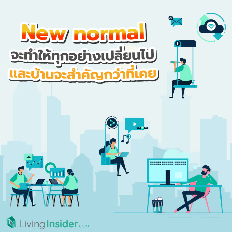 New normal จะทำให้ทุกอย่างเปลี่ยนไป และบ้านจะสำคัญกว่าที่เคย New normal จะทำให้ทุกอย่างเปลี่ยนไป และบ้านจะสำคัญกว่าที่เคย
