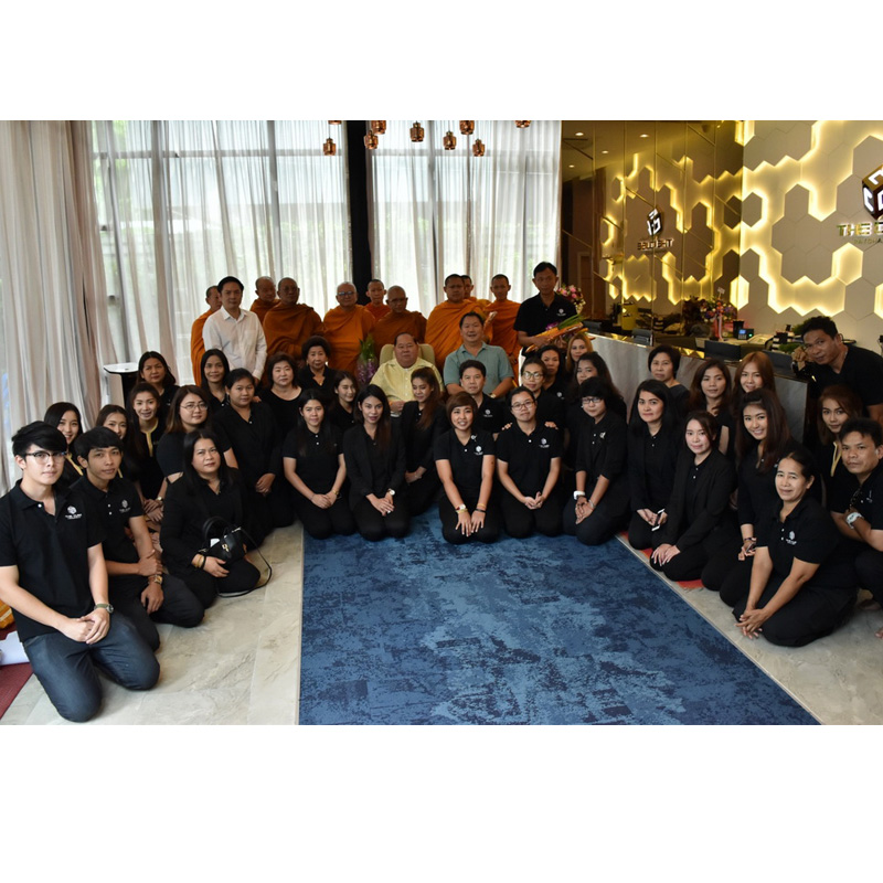 ผู้บริหารและพนักงาน The Cube Condo ทำบุญเสริมสิริมงคลก้าวสู่ปีที่ 5 ผู้บริหารและพนักงาน The Cube Condo ทำบุญเสริมสิริมงคลก้าวสู่ปีที่ 5