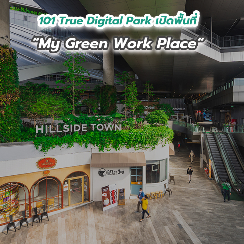 101 True Digital Park เปิดพื้นที่ My Green Work Place 101 True Digital Park เปิดพื้นที่ My Green Work Place