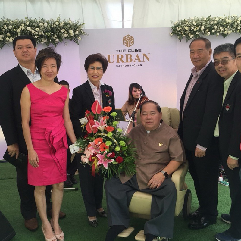 นายกสมาคมอาคารชุดไทย ชมโครงการใหม่ The Cube Urban Sathorn-Chan นายกสมาคมอาคารชุดไทย ชมโครงการใหม่ The Cube Urban Sathorn-Chan