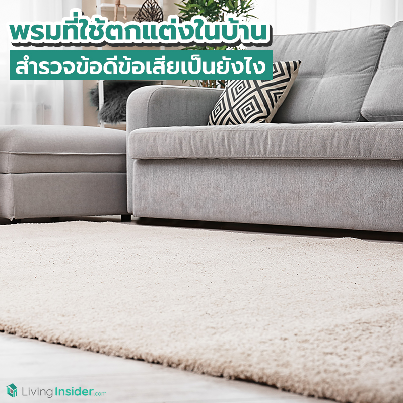 พรมที่ใช้ตกแต่งในบ้าน สำรวจข้อดีข้อเสียเป็นยังไง พรมที่ใช้ตกแต่งในบ้าน สำรวจข้อดีข้อเสียเป็นยังไง