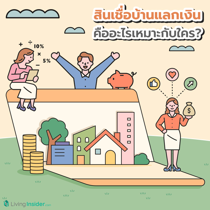 สินเชื่อบ้านแลกเงิน คืออะไรเหมาะกับใคร สินเชื่อบ้านแลกเงิน คืออะไรเหมาะกับใคร