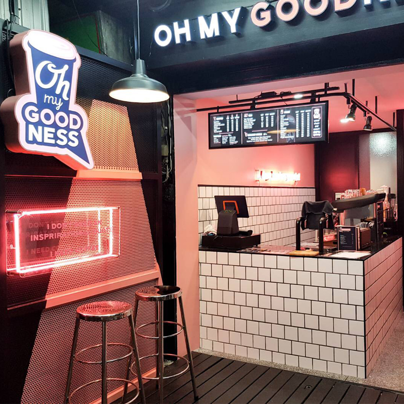 Oh my Goodness bkk ร้านเครื่องดื่มเพื่อสุขภาพเปิดใหม่ในซอยอารีย์ 1