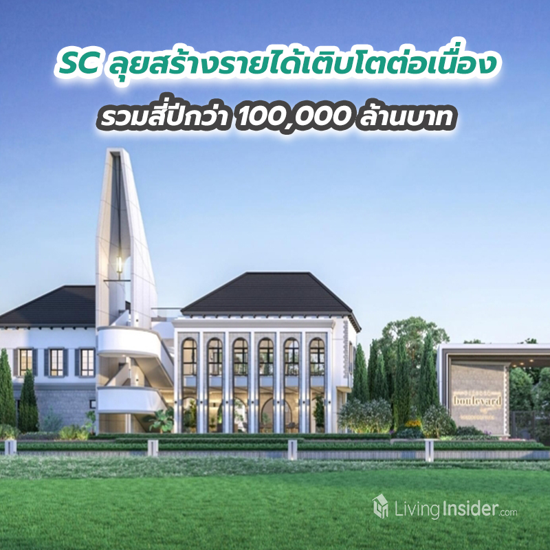 SC ลุยสร้างรายได้เติบโตต่อเนื่องรวมสี่ปีกว่า 100,000 ล้านบาท SC ลุยสร้างรายได้เติบโตต่อเนื่องรวมสี่ปีกว่า 100,000 ล้านบาท