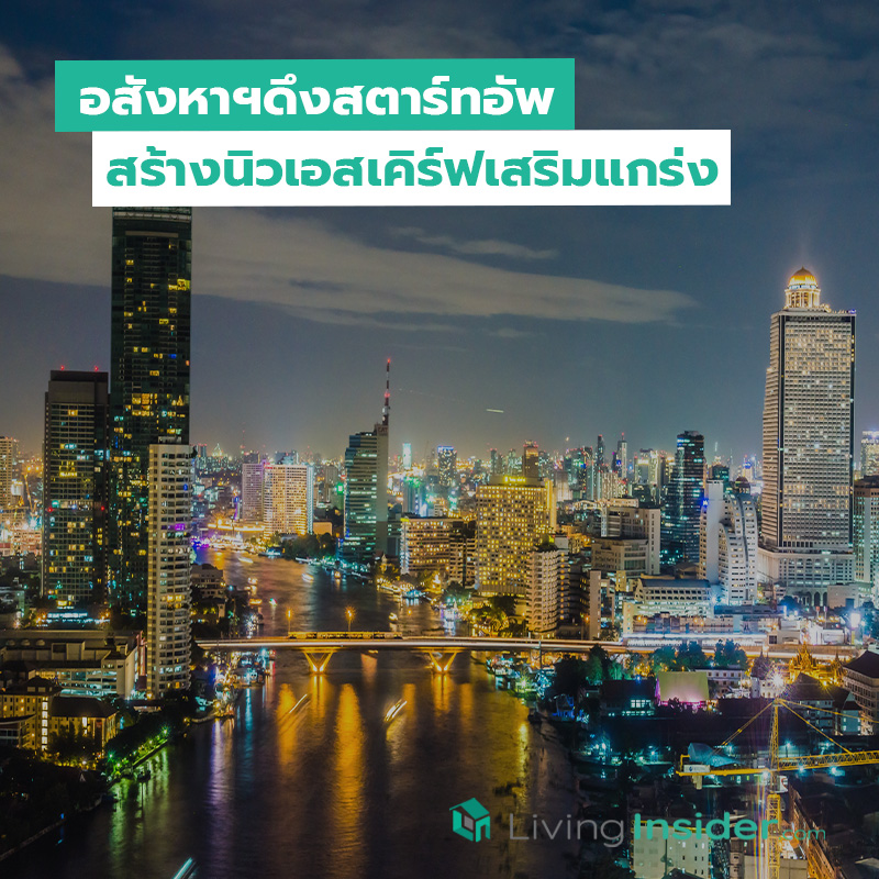 อสังหาฯดึงสตาร์ทอัพสร้างนิวเอสเคิร์ฟเสริมแกร่ง อสังหาฯดึงสตาร์ทอัพสร้างนิวเอสเคิร์ฟเสริมแกร่ง