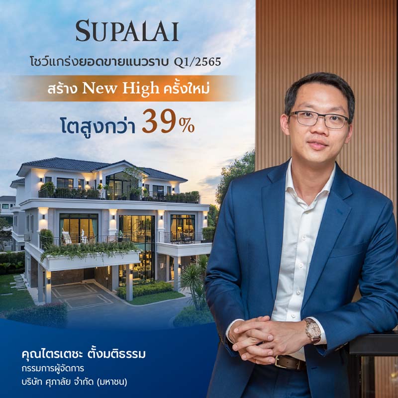 SPALI โตสวนกระแสไตรมาสแรก ปี 65 กวาดพรีเซลแนวราบนิวไฮด์ ดันยอดขายทะลุเป้า SPALI โตสวนกระแสไตรมาสแรก ปี 65 กวาดพรีเซลแนวราบนิวไฮด์ ดันยอดขายทะลุเป้า