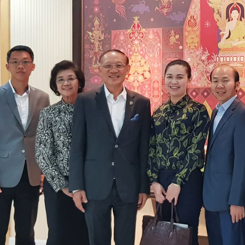 คณะผู้บริหารศุภาลัยต้อนรับผู้บริหารจาก Alpha Group ประเทศกัมพูชา คณะผู้บริหารศุภาลัยต้อนรับผู้บริหารจาก Alpha Group ประเทศกัมพูชา