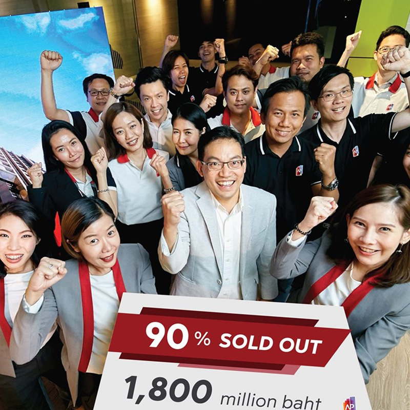 เอพี ไทยแลนด์ เฮ! ยอดขาย LIFE สุขุมวิท 62 ทุบสถิติ