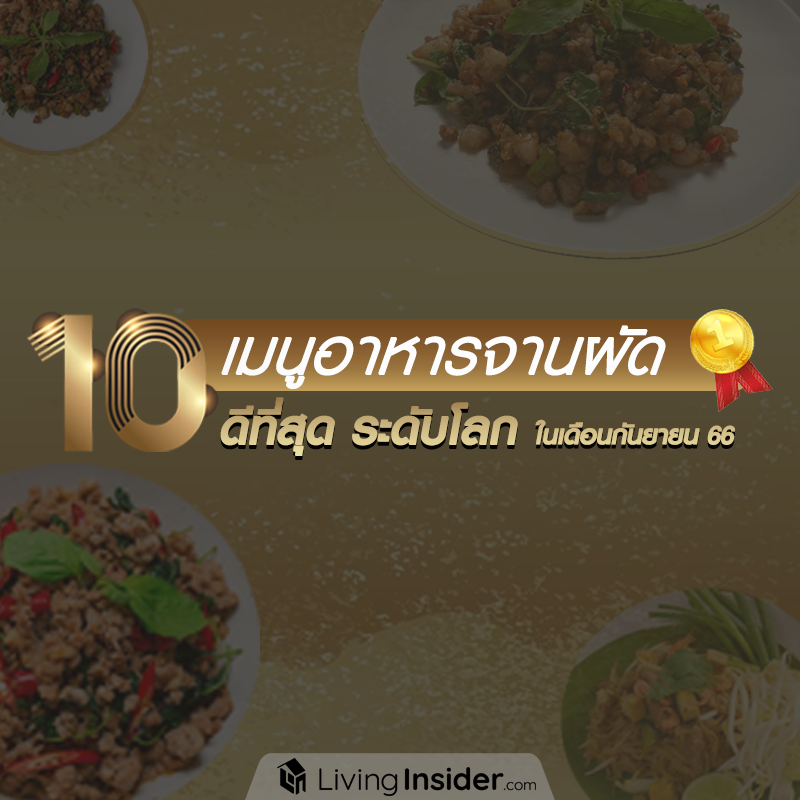 10 เมนูอาหารจารผัด ดีที่สุด ระดับโลก ในเดือนกันยายน 66 10 เมนูอาหารจารผัด ดีที่สุด ระดับโลก ในเดือนกันยายน 66