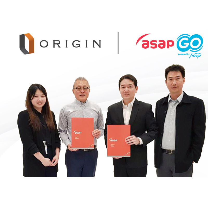 ออริจิ้น ผนึก asap GO มอบบริการรถเช่าลูกบ้านไนท์บริดจ์ 3 โครงการใหม่ ออริจิ้น ผนึก asap GO มอบบริการรถเช่าลูกบ้านไนท์บริดจ์ 3 โครงการใหม่