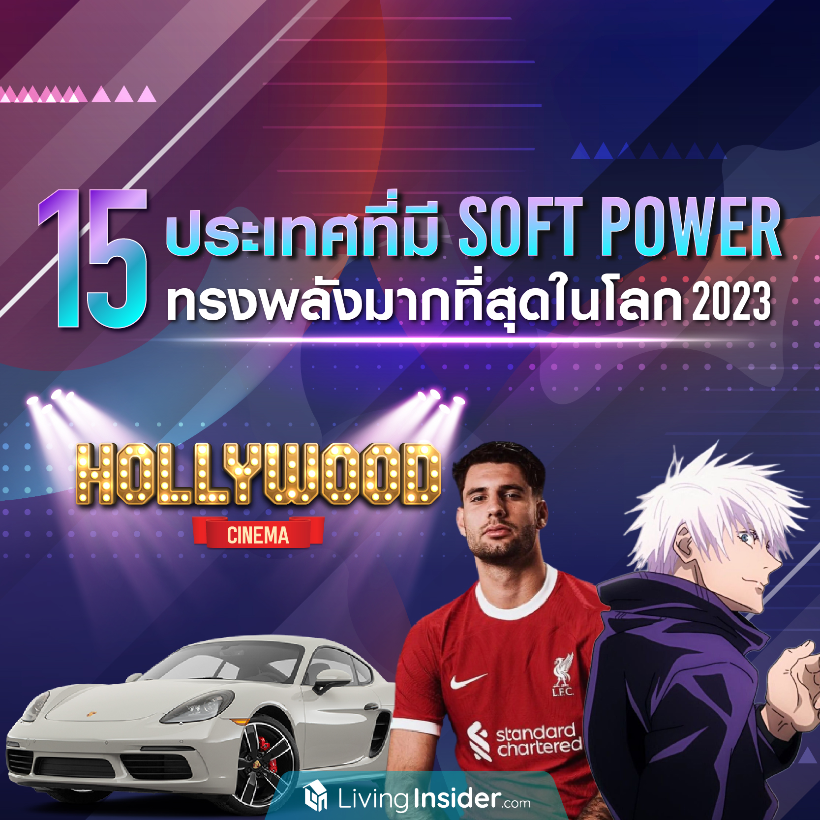 15 ประเทศที่มี SOFT POWER ทรงพลังมากที่สุดในโลก 2023 15 ประเทศที่มี SOFT POWER ทรงพลังมากที่สุดในโลก 2023
