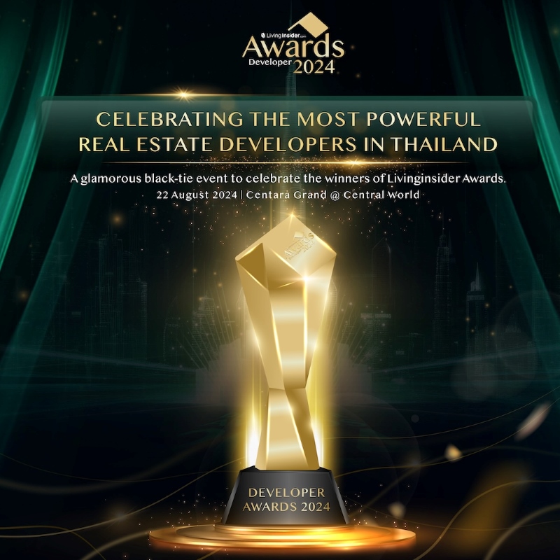 งานประกาศรางวัลแห่งปี Livinginsider Developer Awards 2024