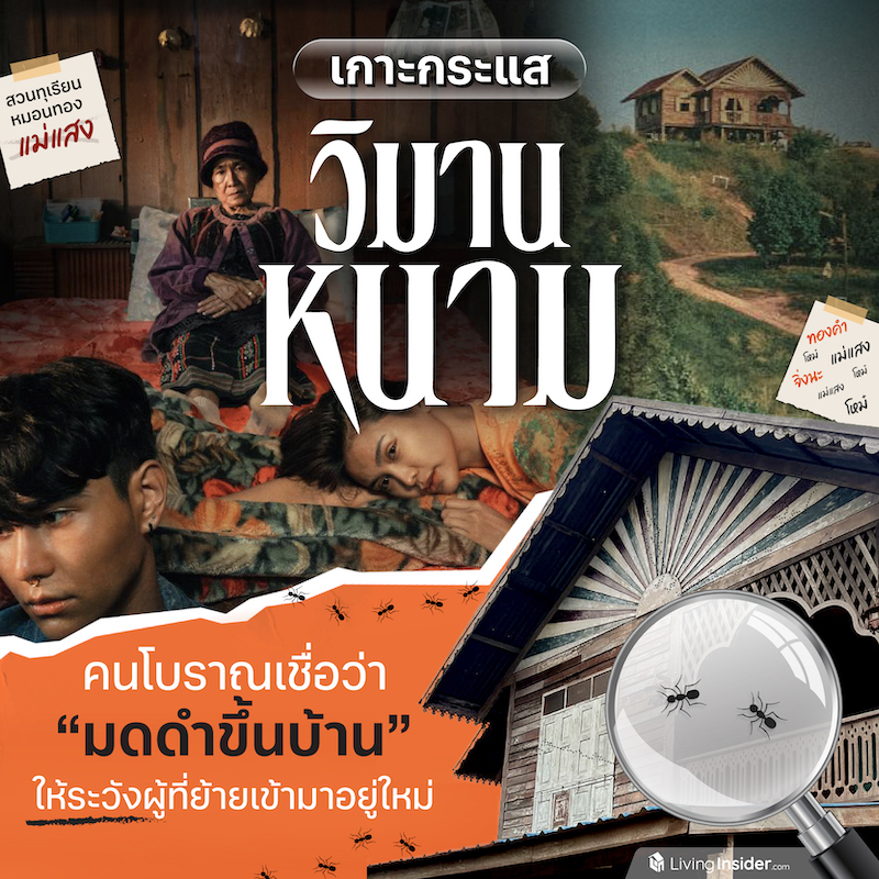 เกาะกระแส “วิมานหนาม”...คนโบราณเชื่อว่า มดดำขึ้นบ้านให้ระวังผู้ที่ย้ายเข้ามาอยู่ใหม่ เกาะกระแส “วิมานหนาม”...คนโบราณเชื่อว่า มดดำขึ้นบ้านให้ระวังผู้ที่ย้ายเข้ามาอยู่ใหม่