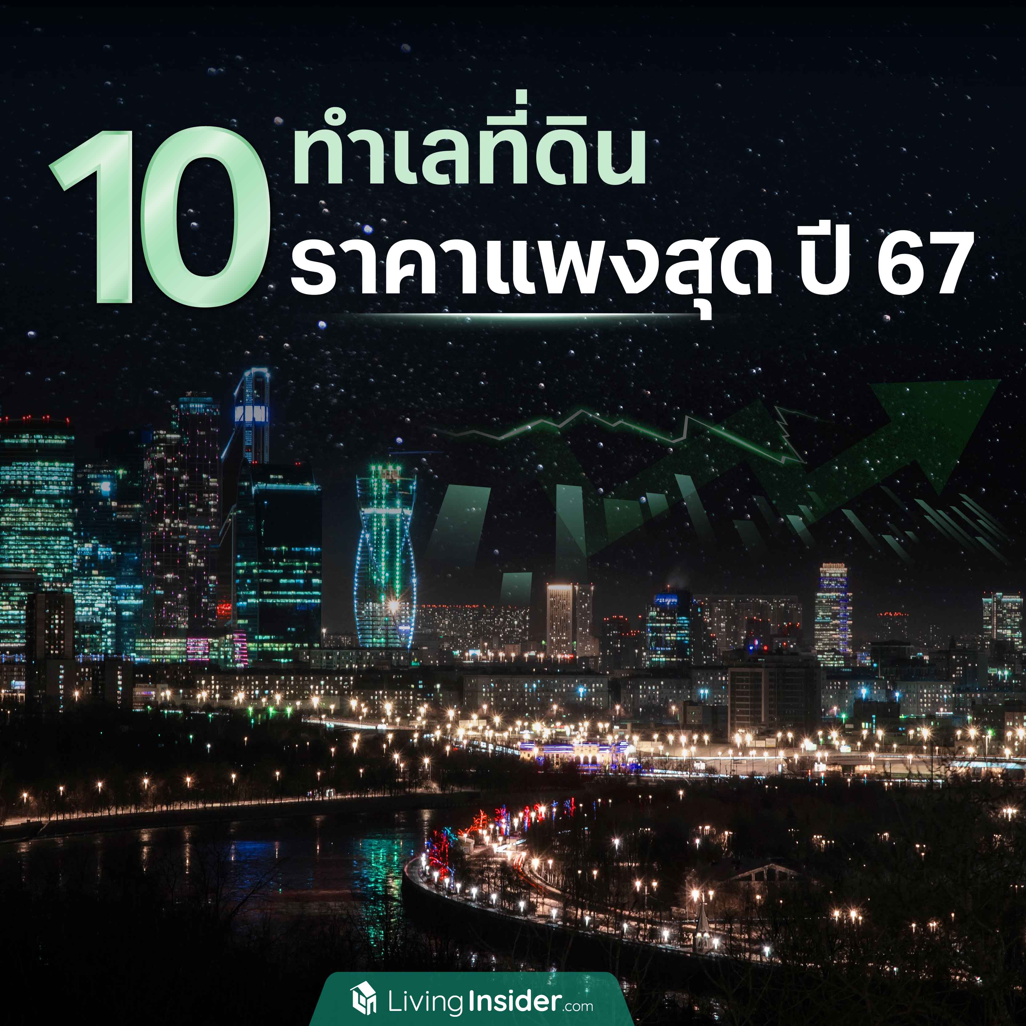10 ทำเลที่ดิน ที่มีราคาแพงสุด แห่งปี 2567 10 ทำเลที่ดิน ที่มีราคาแพงสุด แห่งปี 2567