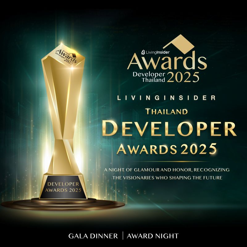 งานประกาศรางวัลแห่งปี Livinginsider Thailand Developer Awards 2025 ยกระดับมาตรฐานอสังหาริมทรัพย์แห่งประเทศไทย งานประกาศรางวัลแห่งปี Livinginsider Thailand Developer Awards 2025 ยกระดับมาตรฐานอสังหาริมทรัพย์แห่งประเทศไทย