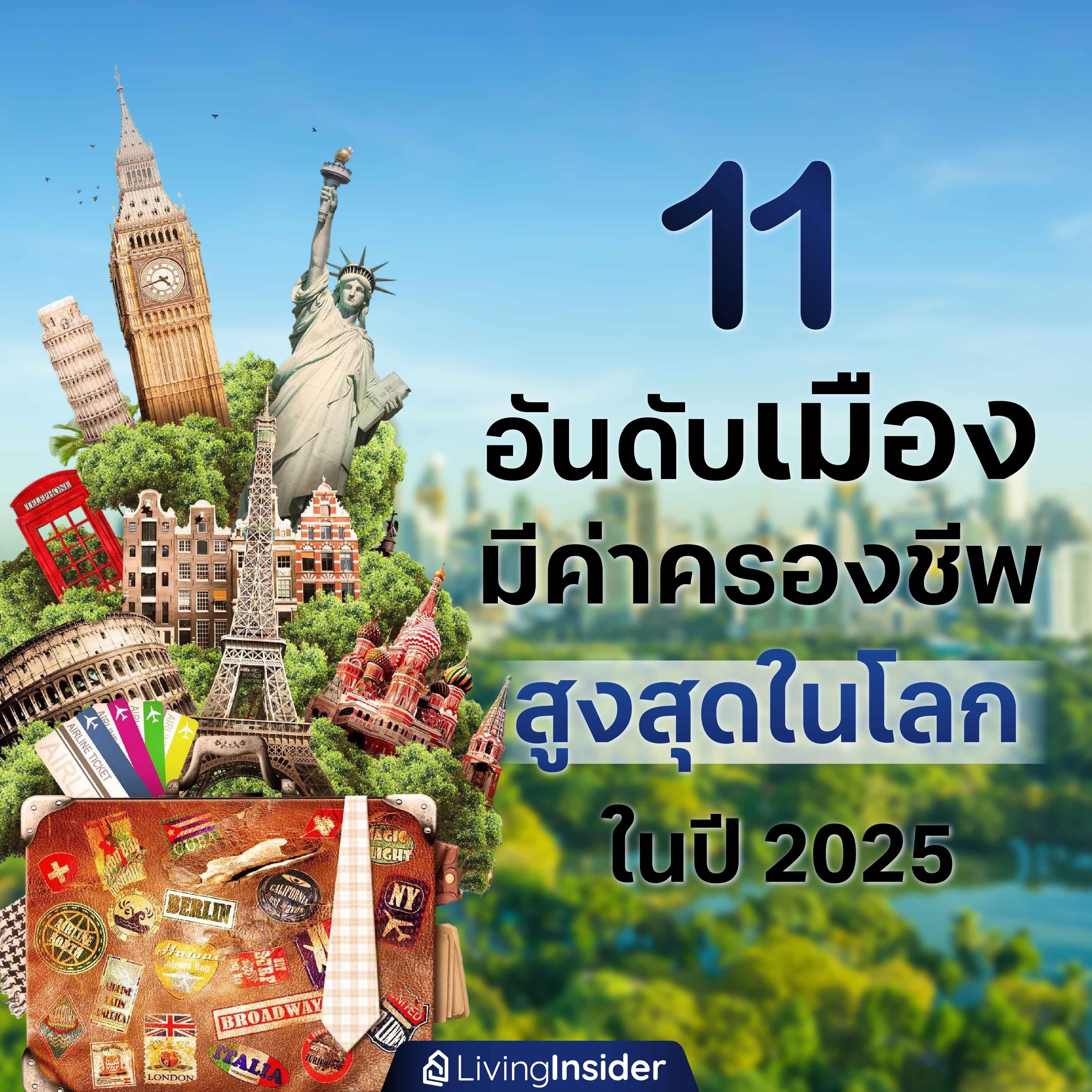 11 อันดับเมือง มีค่าครองชีพ สูงสุดในโลก 2025 11 อันดับเมือง มีค่าครองชีพ สูงสุดในโลก 2025