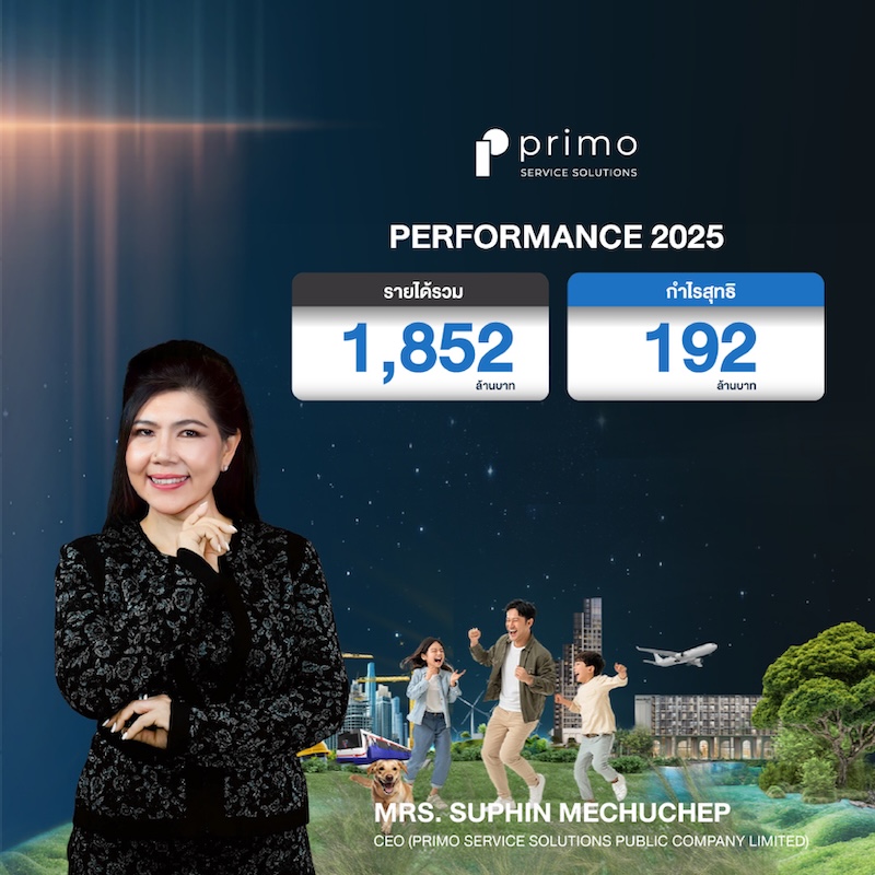 PRI โชว์ผลงานปี 68 กวาดรายได้รวม 1,852 ล้านบาท พร้อมจ่ายปันผล 0.1875 บาท PRI โชว์ผลงานปี 68 กวาดรายได้รวม 1,852 ล้านบาท พร้อมจ่ายปันผล 0.1875 บาท