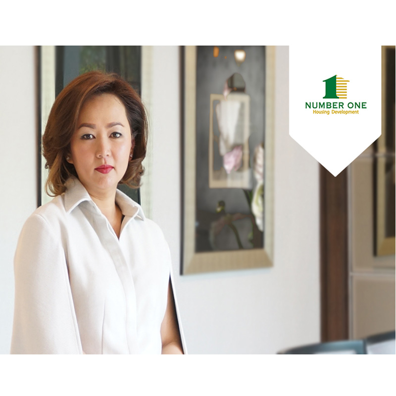 ผู้บริหาร นัมเบอร์วันเฮ้าส์ซิ่งฯ ยิ้มรับกระแสดี THE ONE bangna หน้าสาธิต ม.ราม 2