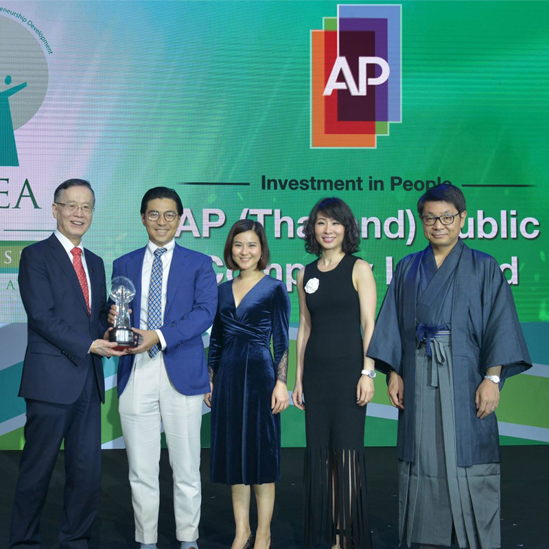 เอพี ไทยแลนด์ คว้ารางวัลทรงเกียรติ Asia Responsible Entrepreneurship 2018 เอพี ไทยแลนด์ คว้ารางวัลทรงเกียรติ Asia Responsible Entrepreneurship 2018