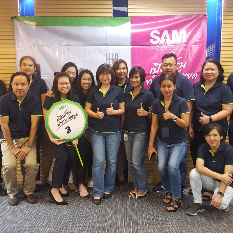 SAM เปิดบ้านทำงานวันหยุด ช่วยลูกค้าปรับหนี้ ได้ข้อยุติรวมกว่า 35 ล้านบาท