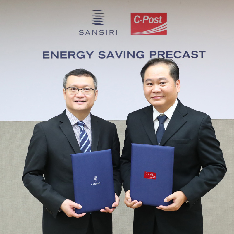 แสนสิริจับมือซี-โพสต์ชูนวัตกรรมผนัง Precast ล้ำสมัยครั้งแรกในไทย แสนสิริจับมือซี-โพสต์ชูนวัตกรรมผนัง Precast ล้ำสมัยครั้งแรกในไทย