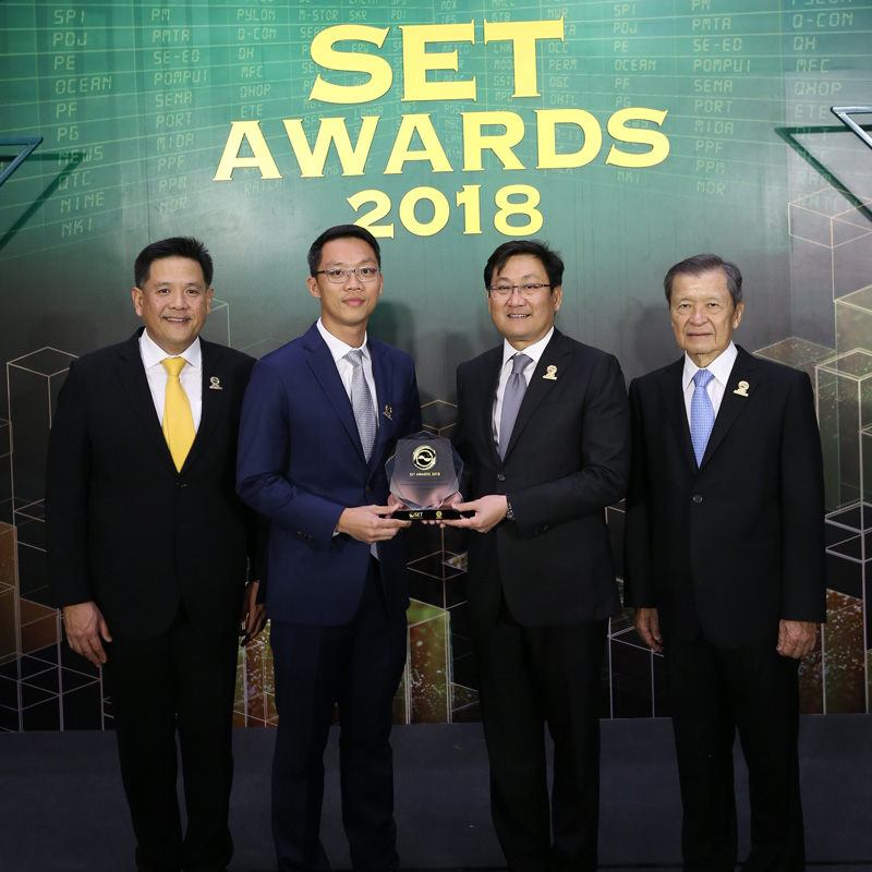 ศุภาลัย คว้ารางวัล บริษัทจดทะเบียนด้านนักลงทุนสัมพันธ์ดีเด่น ปี 2561 ต่อเนื่อง 2 ปีซ้อน