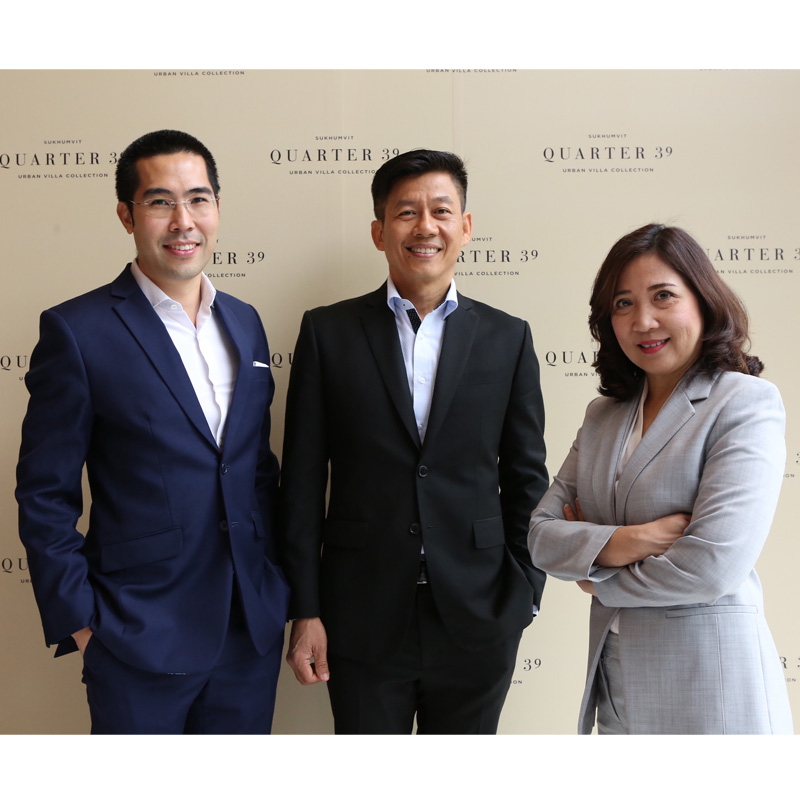 ครั้งแรก เปิดบ้านโครงการไฮเอนด์ ควอร์เตอร์ 39 เทรนด์ที่อยู่อาศัยสไตล์ Urban Villa หลังเปิดตัวยอดขายทะลุเป้ากว่า 500 ล้านบาท ครั้งแรก เปิดบ้านโครงการไฮเอนด์ ควอร์เตอร์ 39 เทรนด์ที่อยู่อาศัยสไตล์ Urban Villa หลังเปิดตัวยอดขายทะลุเป้ากว่า 500 ล้านบาท