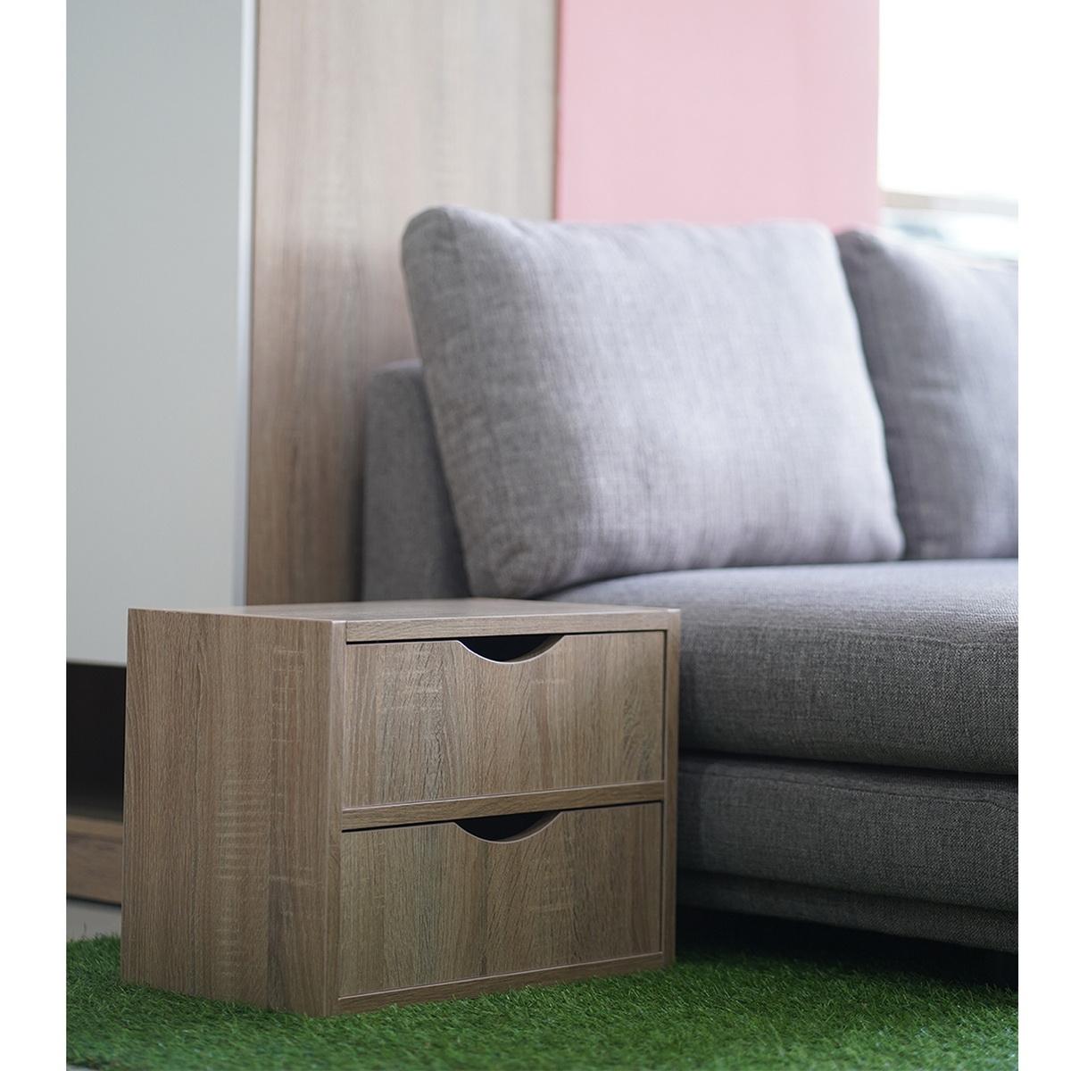 ตู้เก็บของ 2 ลิ้นชักมินินอล รุ่น Jayden-F