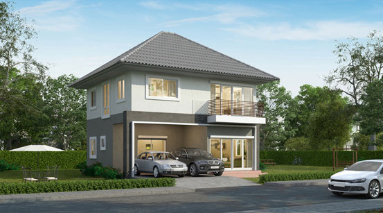 บ้านริมสวน ซีนเนอรี่ บางนา - สุวรรณภูมิ