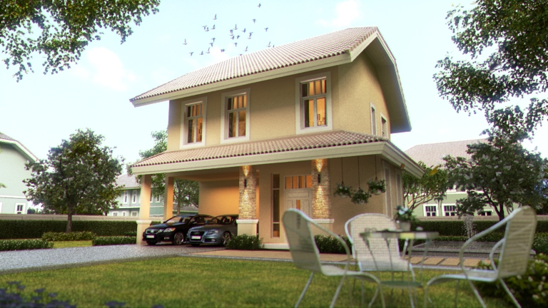 บ้านริมสวน รามอินทรา บ้านริมสวน รามอินทรา