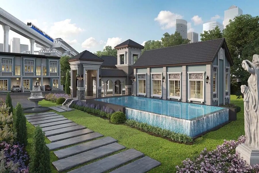 โกลเด้น ทาวน์ สุขุมวิท - สถานีรถไฟฟ้าแบริ่ง โกลเด้น ทาวน์ สุขุมวิท - สถานีรถไฟฟ้าแบริ่ง