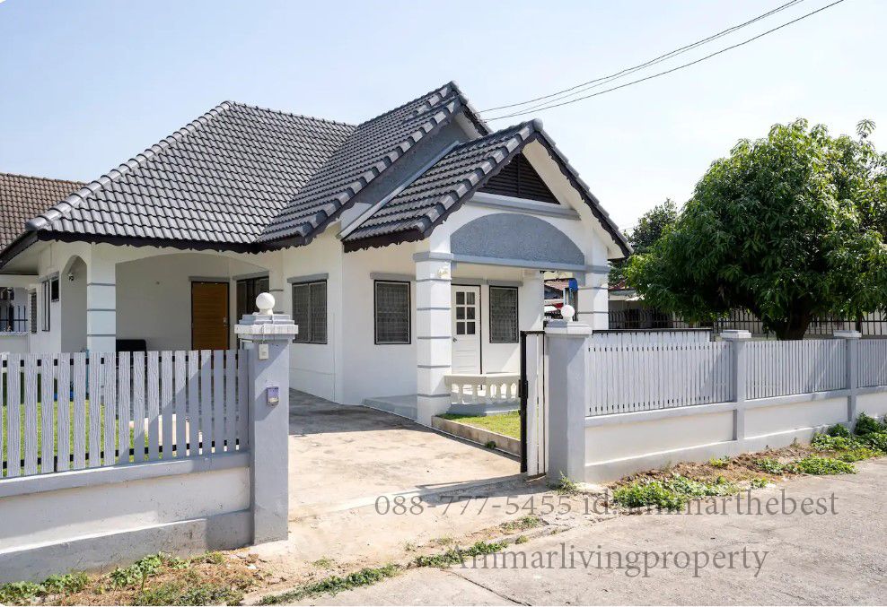 Rent detached house 1 story in Monfort villa Muaeng Chiang Mai (ALP-H-20070011)