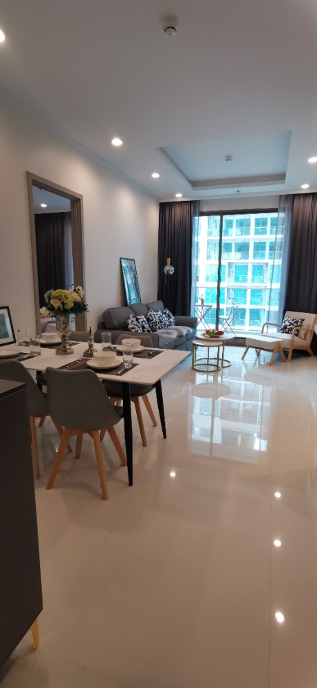 2BR 2BA for Rent  Supalai Oriental SKV 39  Fully Furnished. City view – รูปที่ 2