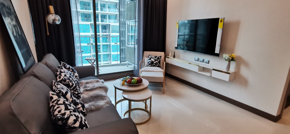 2BR 2BA for Rent  Supalai Oriental SKV 39  Fully Furnished. City view – รูปที่ 3