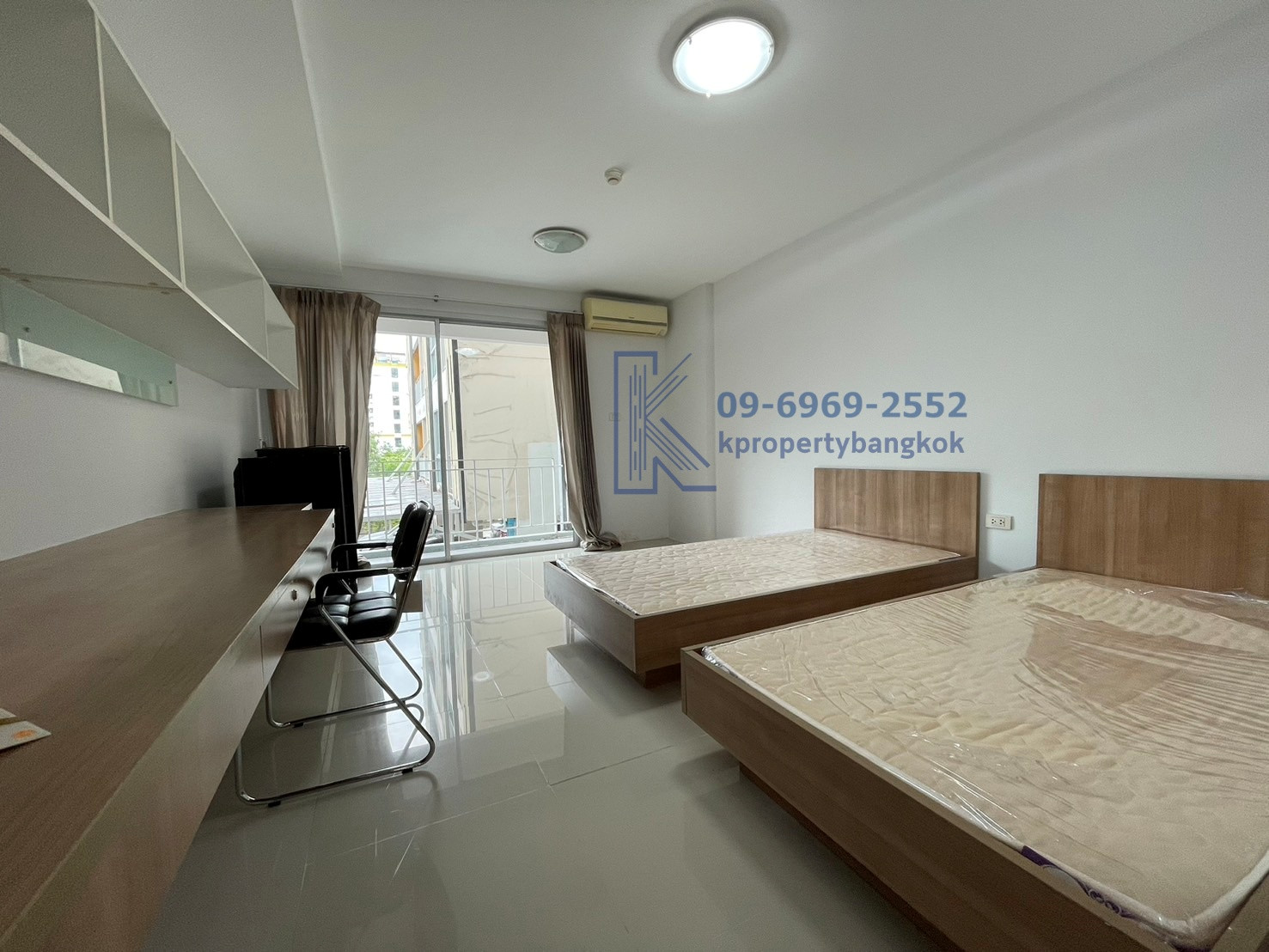 ให้เช่า - Latitude Condo ละติจูด คอนโด ใกล้ ABAC บางนา ชั้น 2 เพียง 5,500 บาท ติดต่อ 09-6969-2552