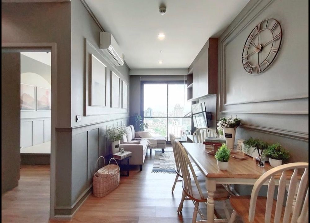For rent M Jatujak pet-friendly 2 bedrooms high floor nice decor – รูปที่ 2