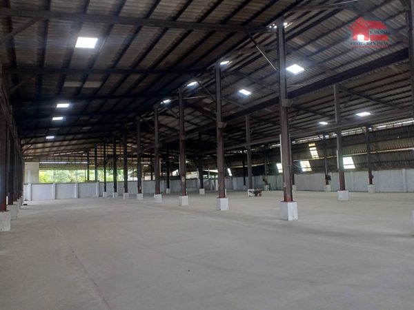 Factory building/warehouse for rent, new construction, area 1 rai 2 ngan, usable area 2,000 square meters, Phutthasakorn Road, Om Noi Subdistrict, Krathum Baen District Samut Sakhon, rental price 80,000 baht/month – รูปที่ 3
