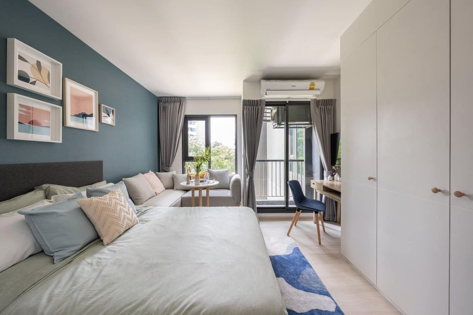 🌿 Life One Wireless 🌿 Nice Room, Fully furnished 🛏 Studio 24 sq m, near BTS Ploenchit – รูปที่ 3