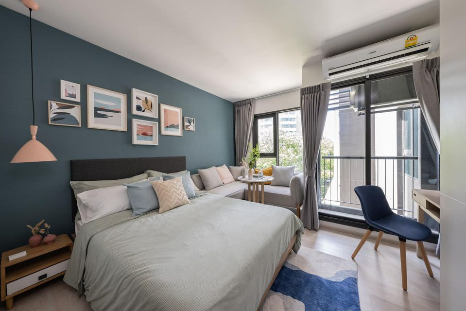 🌿 Life One Wireless 🌿 Nice Room, Fully furnished 🛏 Studio 24 sq m, near BTS Ploenchit – รูปที่ 4