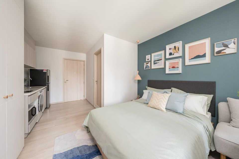 🌿 Life One Wireless 🌿 Nice Room, Fully furnished 🛏 Studio 24 sq m, near BTS Ploenchit – รูปที่ 2