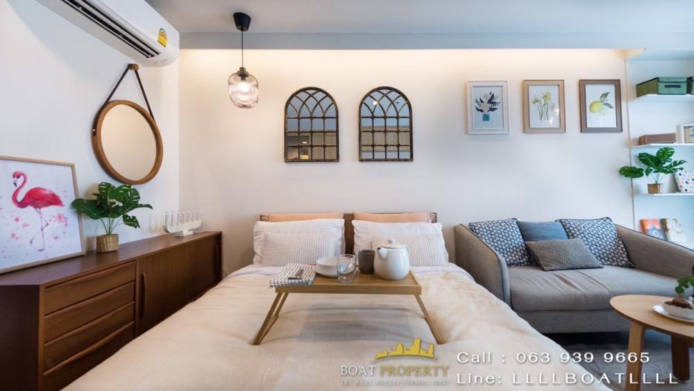 For Rent📍studio🛁Life Ladprao✨0639399665Type studio Unit size 29 SQM – รูปที่ 2